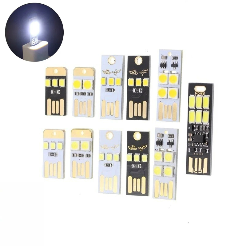 Desk Setup Notebook - Mini LED USB Plug Lamp 5V