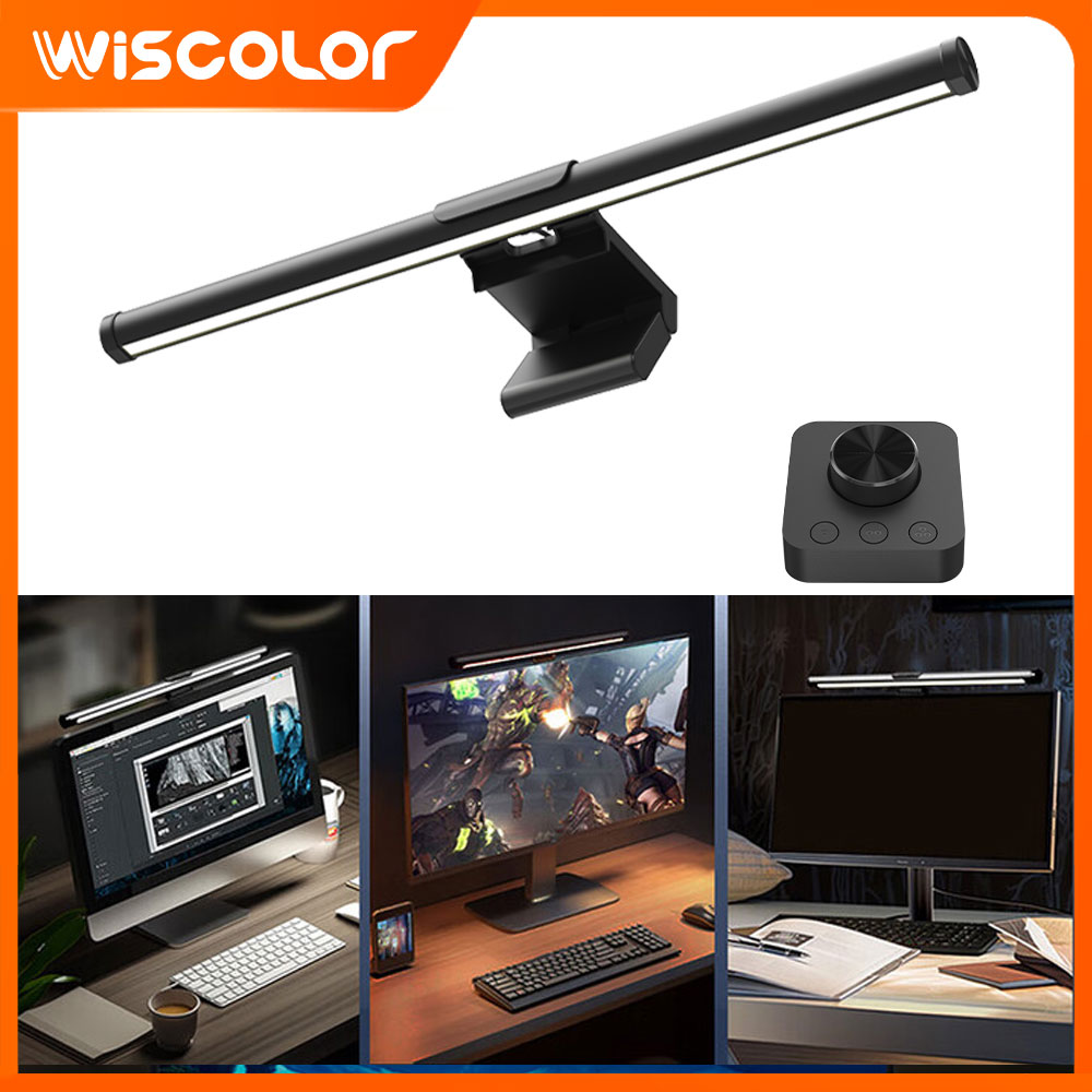 Desk Setup Tech - Setup Dimming Monitor Light Bar LED