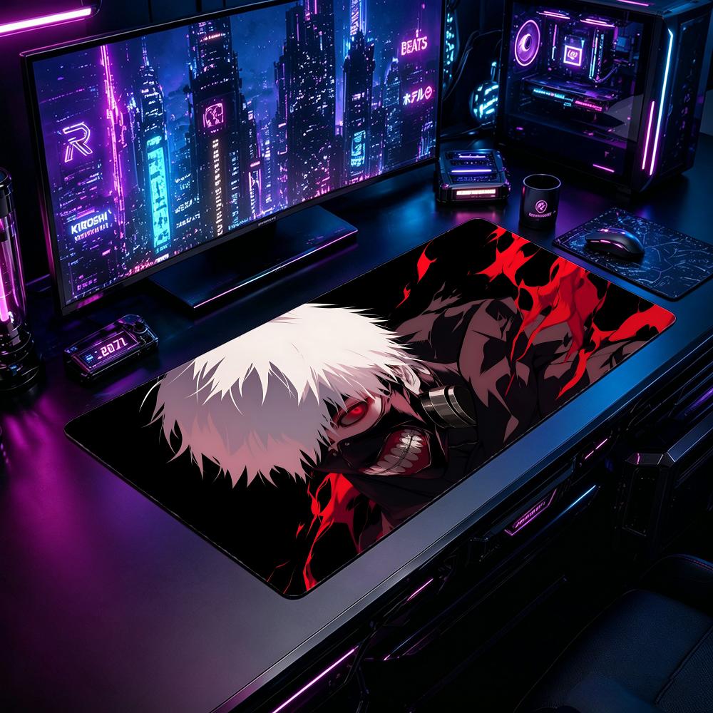 Desk Setup Tech - Gaming Mouse Pad TTokyo Ghoul Mouse