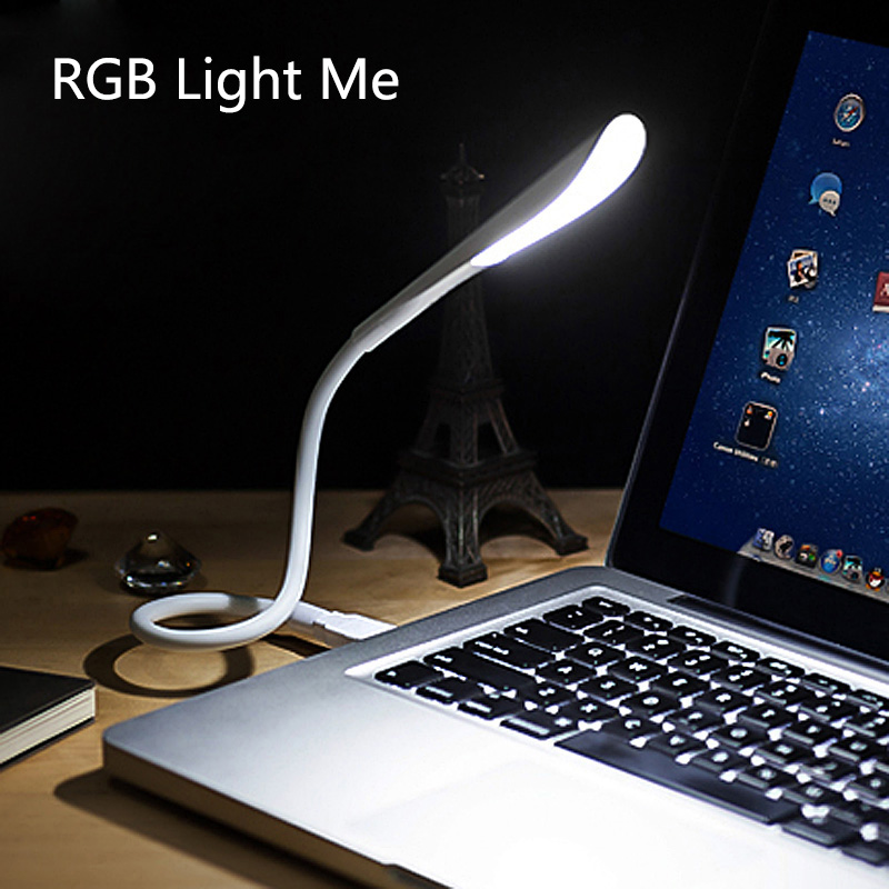 Desk Setup Notebook - Mini LED Lights USB Light Portable