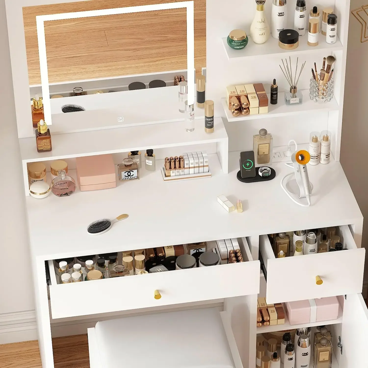 Desk Vanity Setup - For 37