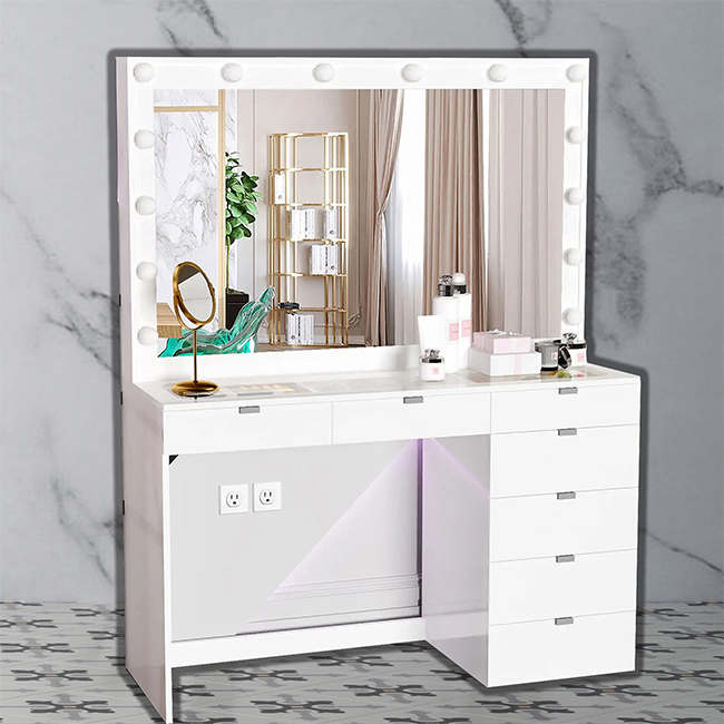 Most Popular Factory Price Mir – Desk Vanity Setup Bewertung und Preis