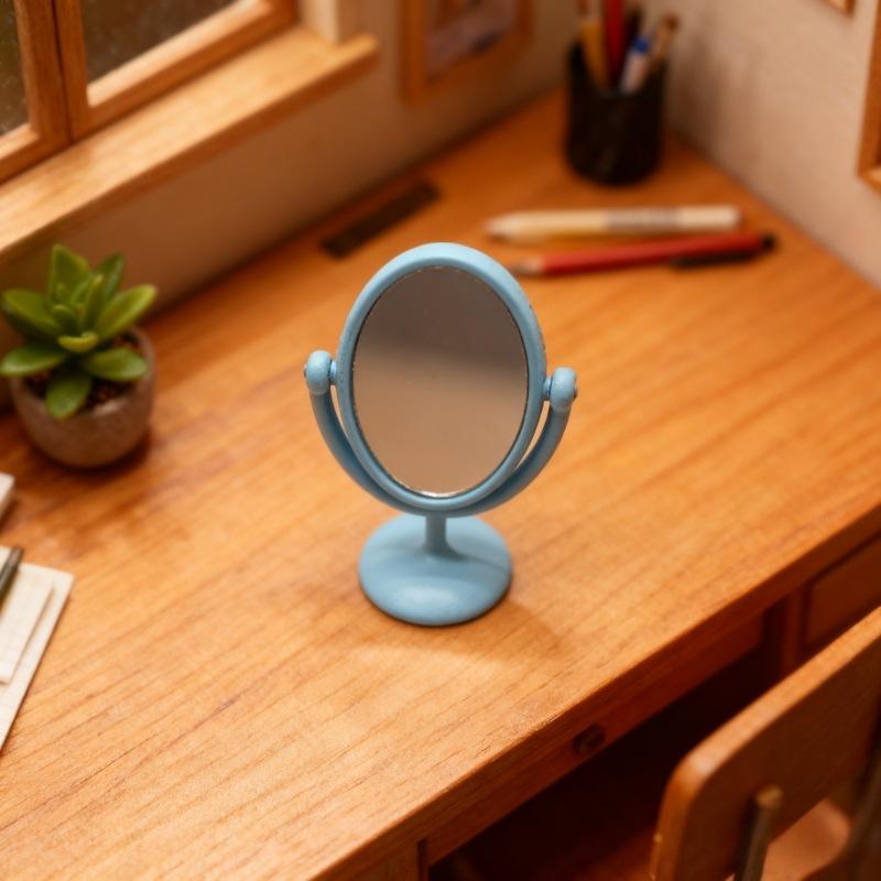 1Pcs Miniature Retro Mirror Dr – Desk Setup Retro Bewertung und Preis