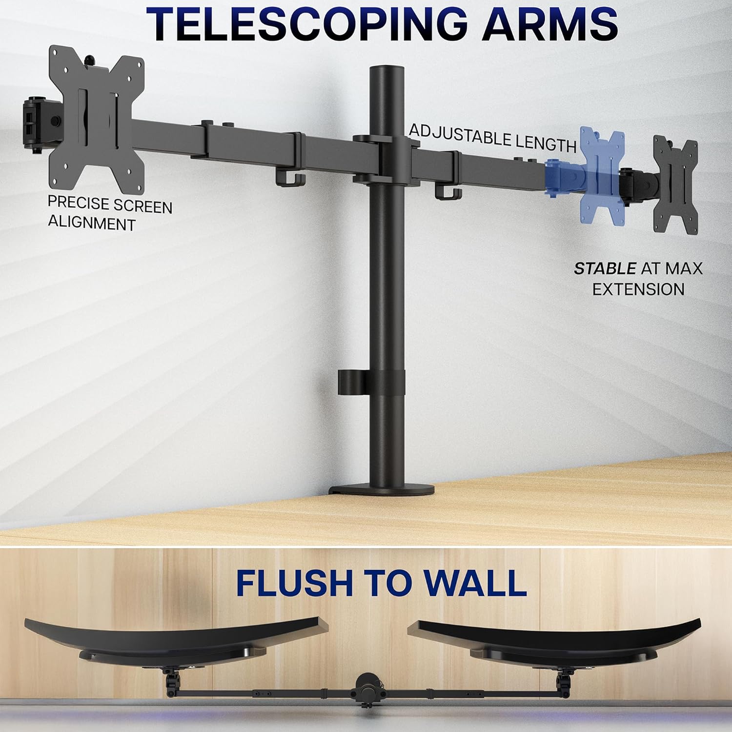 Dual Monitor Desk Mount for 27 – Desk Setup Dual Monitor Bewertung und Preis