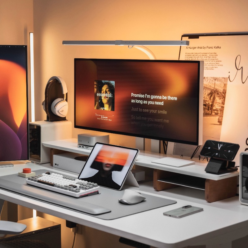 Modern Monitor Riser Stand Erg – Desk Setup Laptop And Monitor Bewertung und Preis
