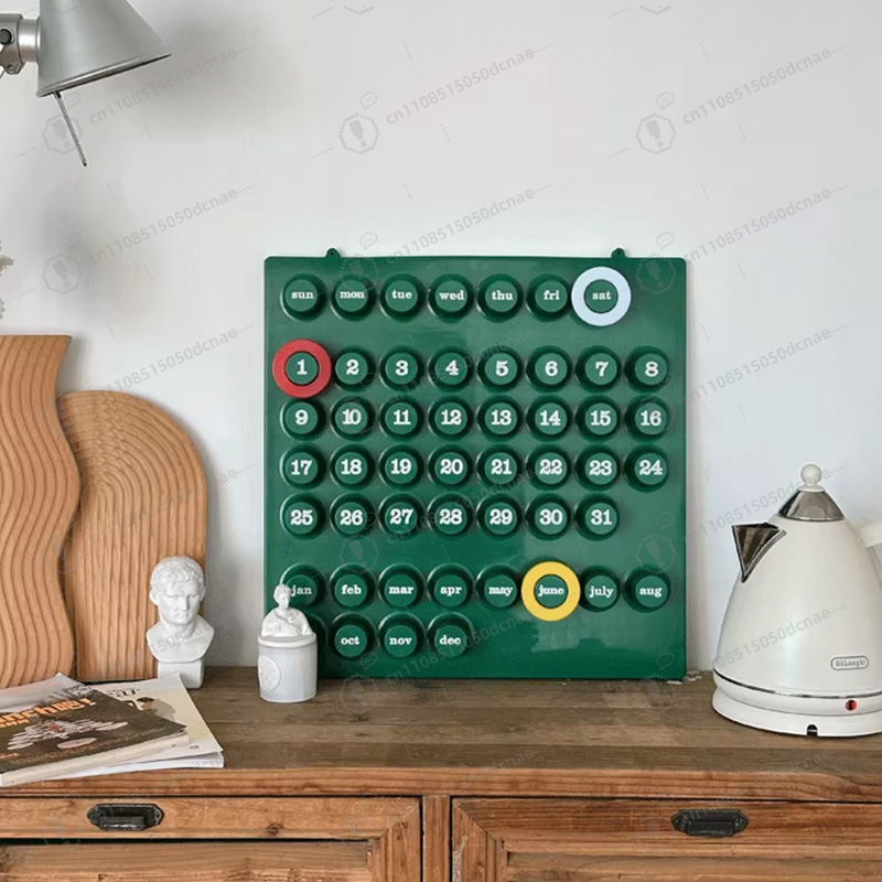 INS Style Retro Flip Calendar  – Desk Setup Retro Bewertung und Preis