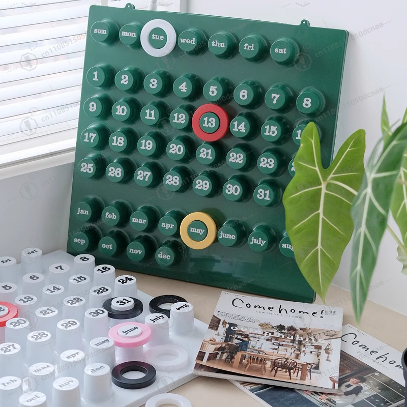 INS Style Retro Flip Calendar  – Desk Setup Retro Bewertung und Preis