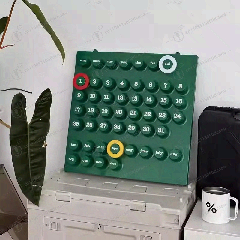 INS Style Retro Flip Calendar  – Desk Setup Retro Bewertung und Preis