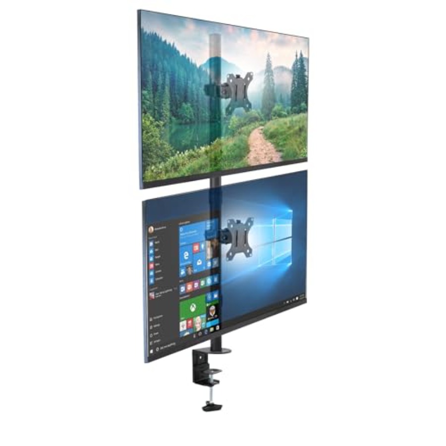 Vertical Dual Monitor Mount fo – Desk Setup Dual Monitor Bewertung und Preis