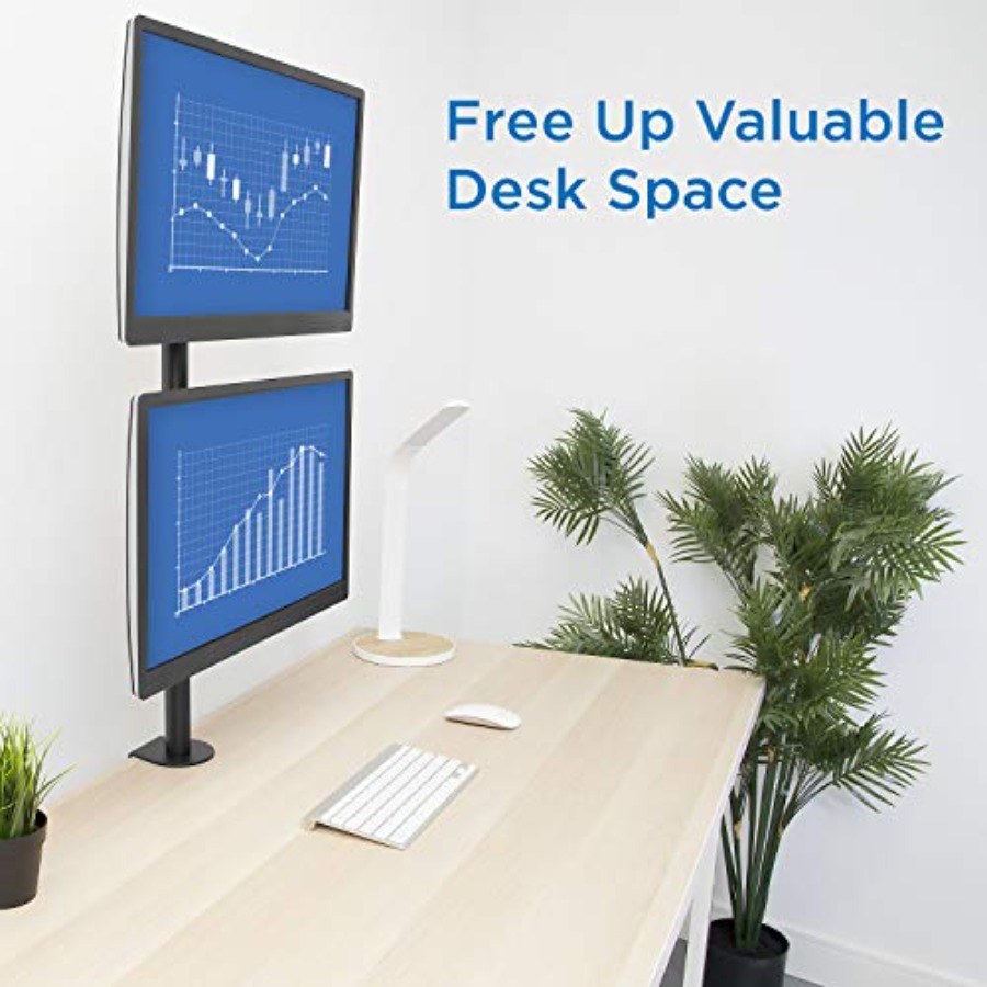Vertical Dual Monitor Mount fo – Desk Setup Dual Monitor Bewertung und Preis