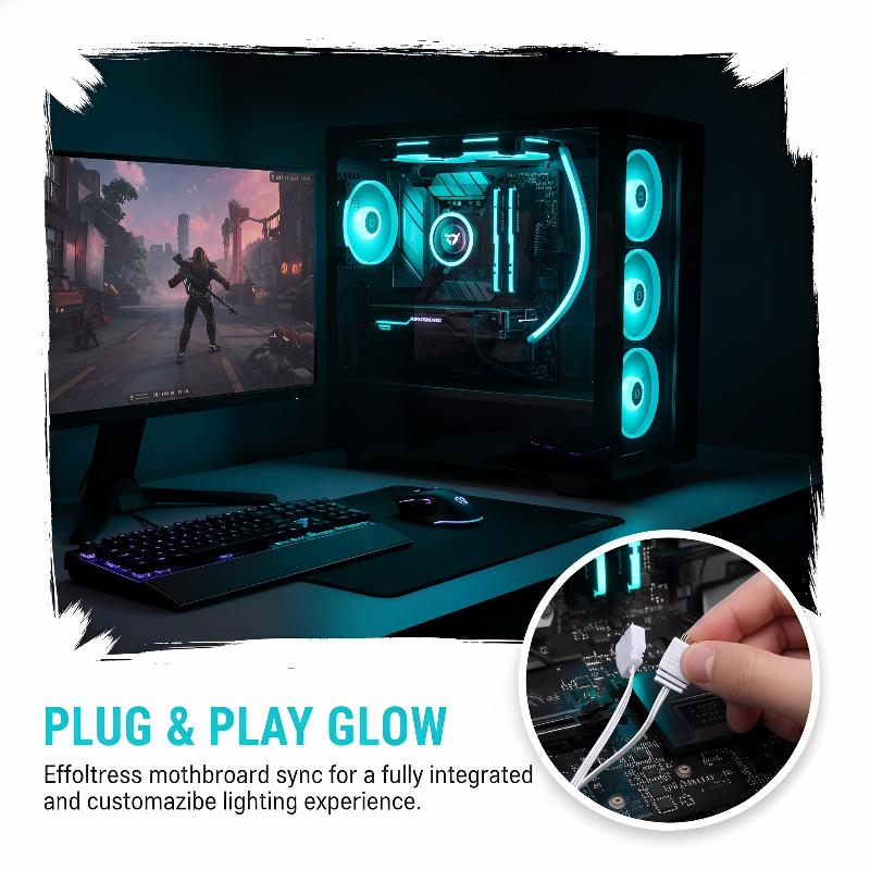 5V 3PIN ARGB Decorative Light  – Desk Setup Led Strip Bewertung und Preis