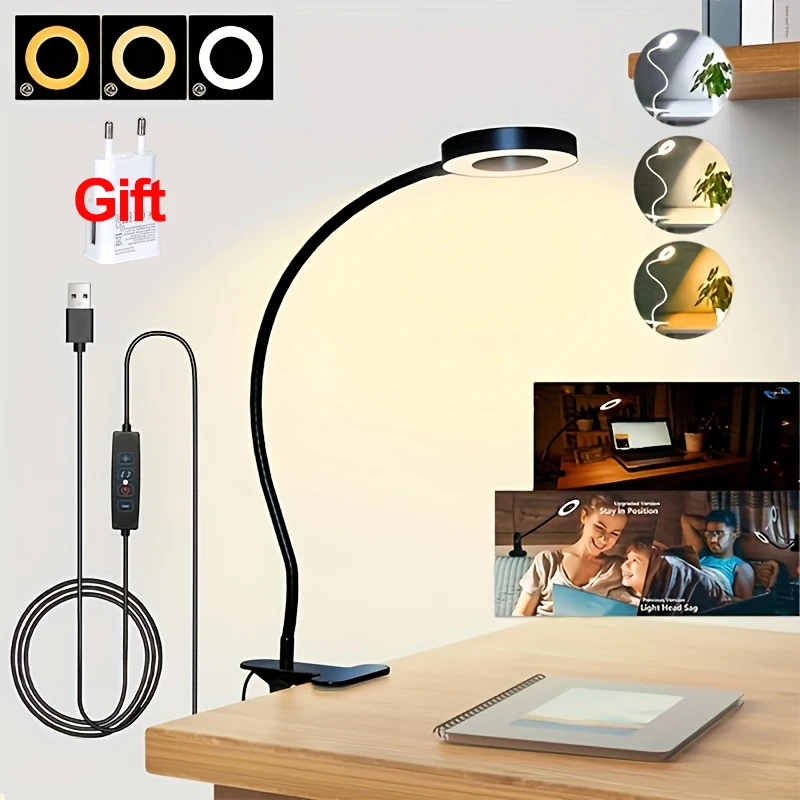 LED Desk Lamp Clip Light Recha – Desk Setup Tech Bewertung und Preis