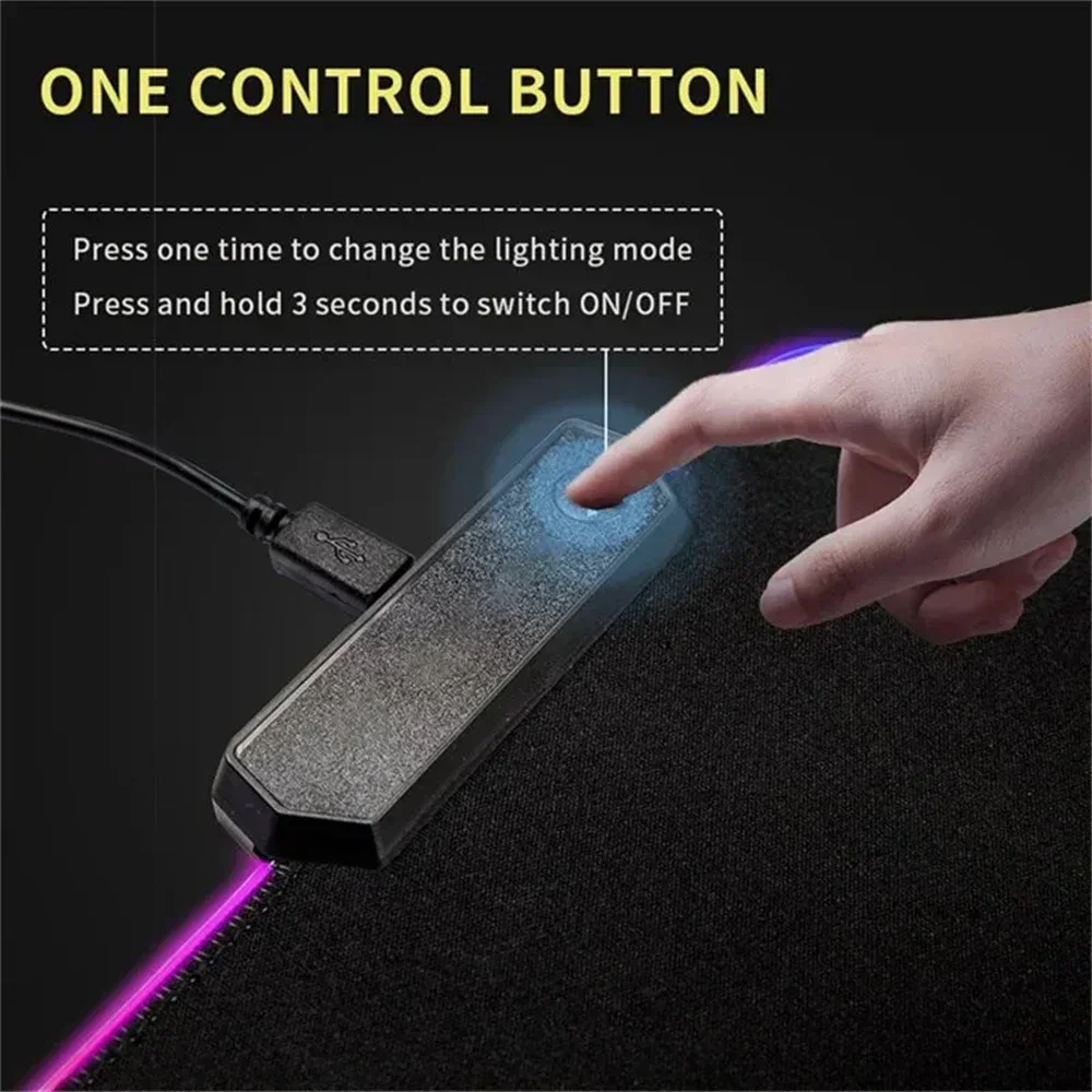 New Gamer Rgb Desk Mat Back Li – Desk Setup Tech Bewertung und Preis