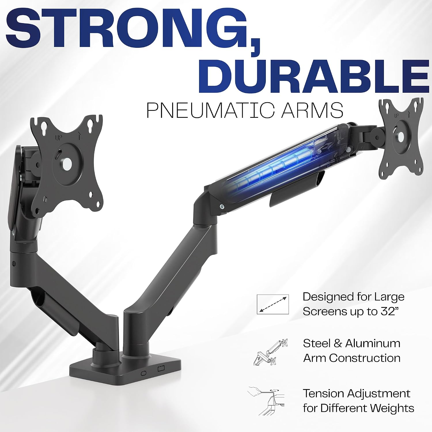 Dual Monitor Stand, Fully Adju – Desk Setup Dual Monitor Bewertung und Preis