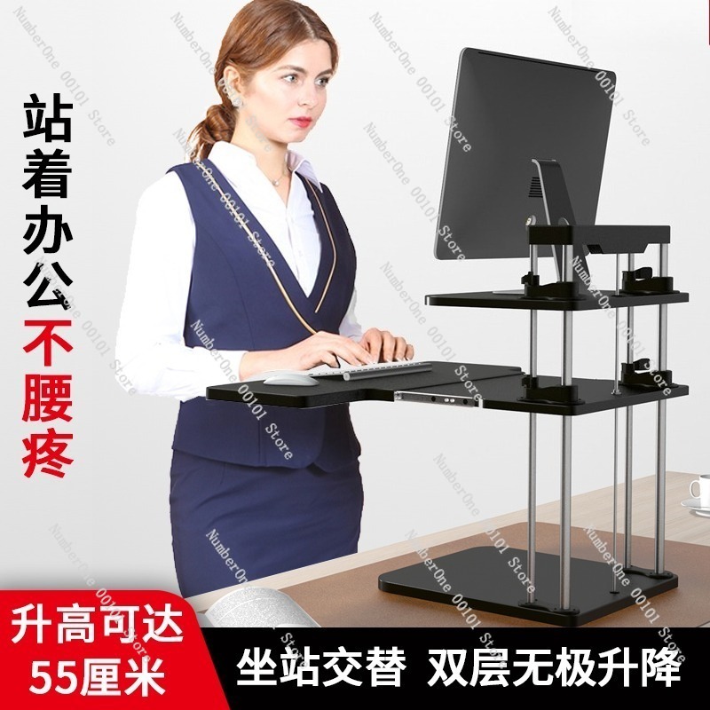 Height-Adjustable Standing Des – Desk Setup Laptop And Monitor Bewertung und Preis
