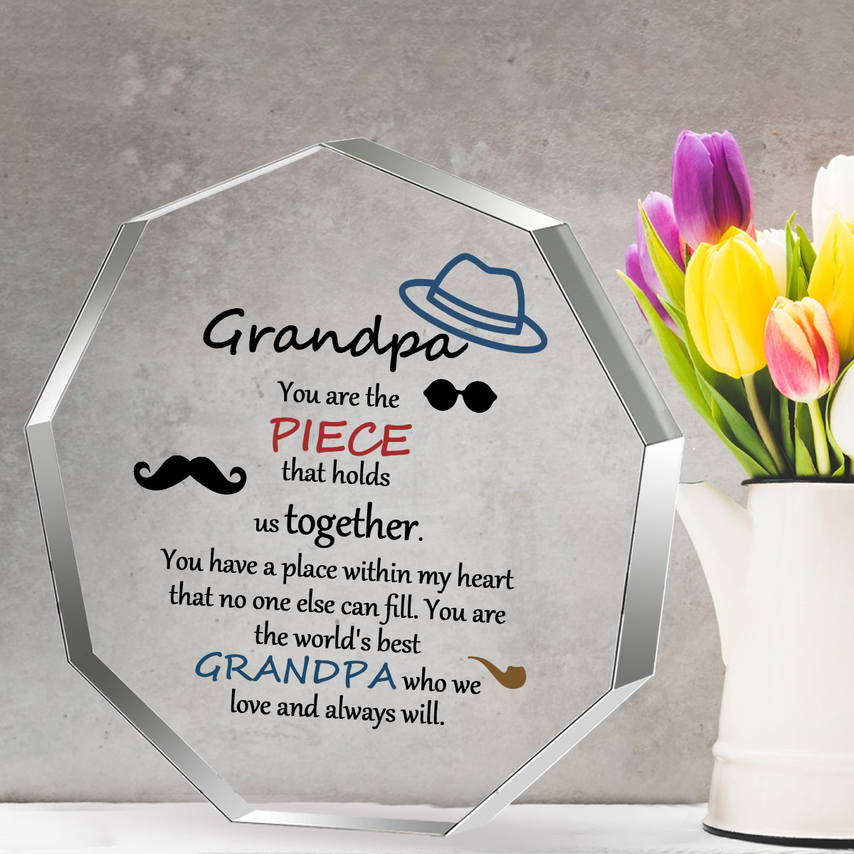 Grandpa Gift from Grandchildre – Desk Setup Retro Bewertung und Preis