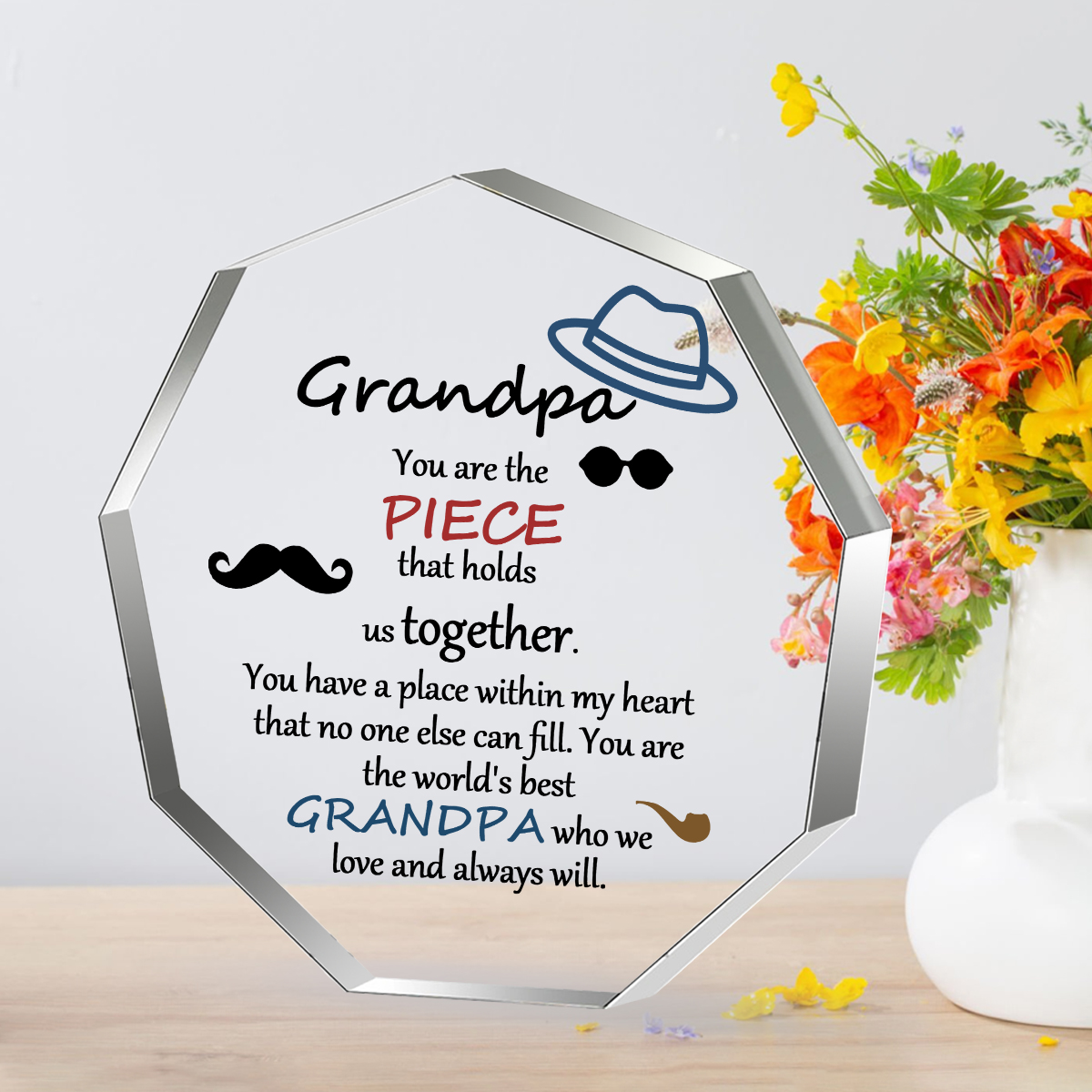 Grandpa Gift from Grandchildre – Desk Setup Retro Bewertung und Preis