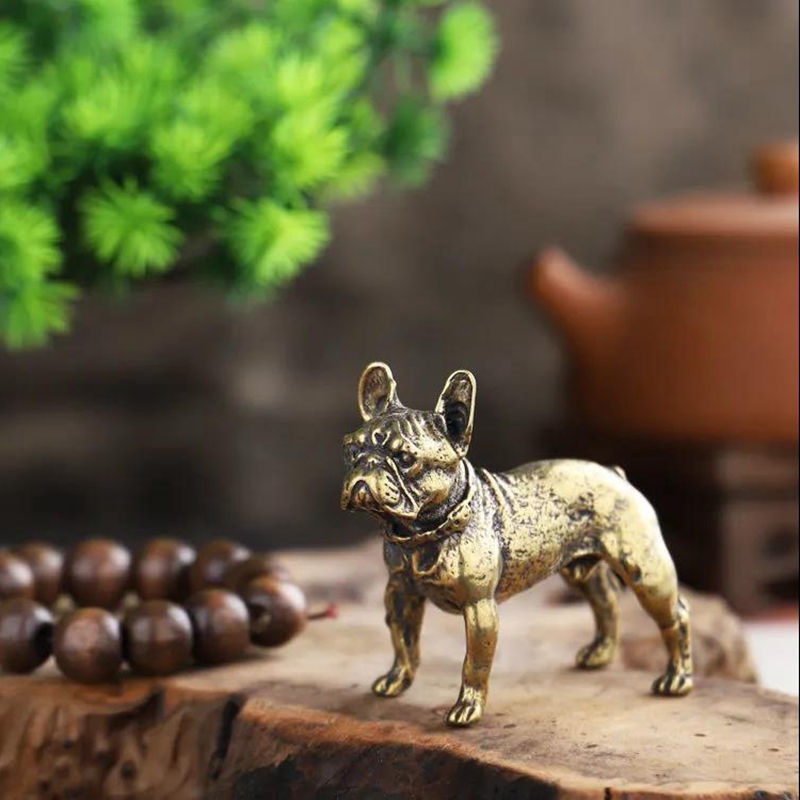 Copper Desk Ornaments Bulldog  – Desk Setup Retro Bewertung und Preis