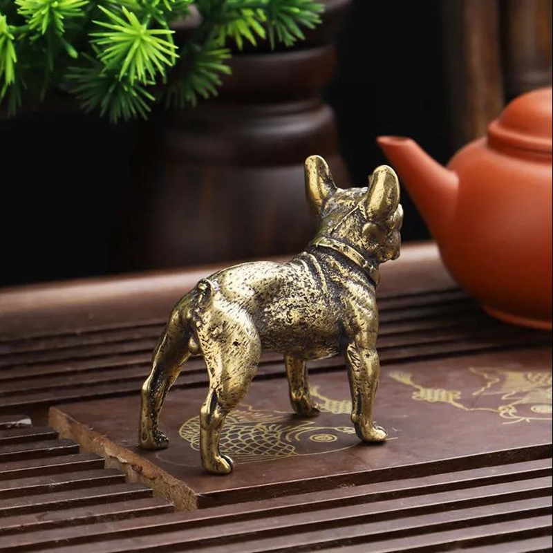 Copper Desk Ornaments Bulldog  – Desk Setup Retro Bewertung und Preis