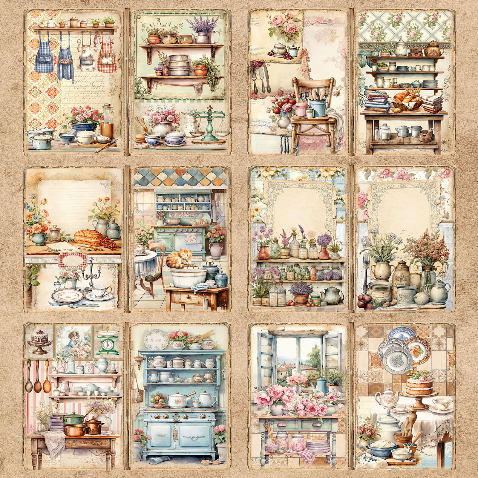 10 Sheets A5 Size Retro Cabine – Desk Setup Retro Bewertung und Preis