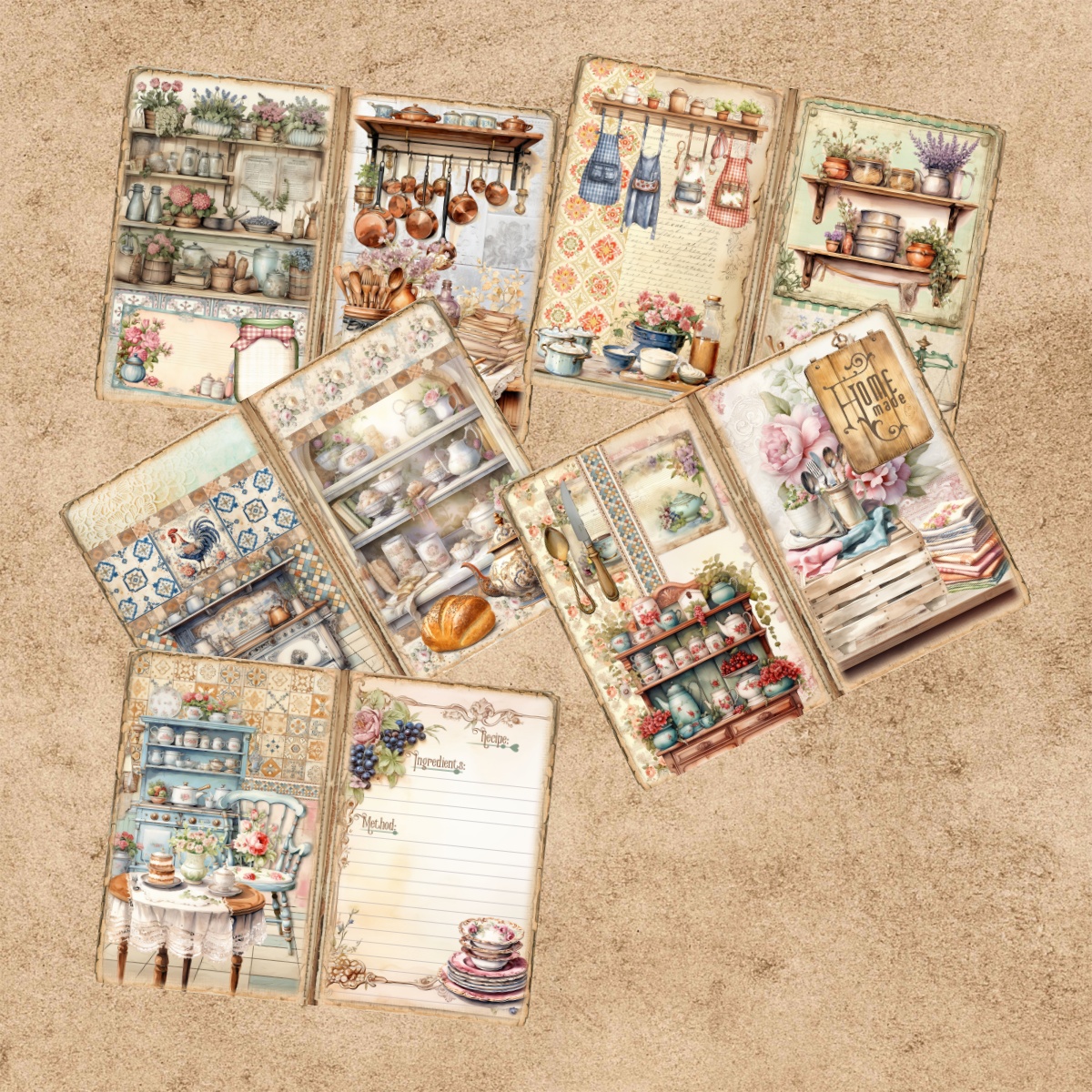 10 Sheets A5 Size Retro Cabine – Desk Setup Retro Bewertung und Preis