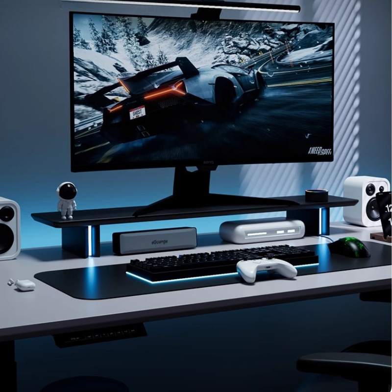 RGB Monitor Stand Ergonomic Co – Desk Setup Laptop And Monitor Bewertung und Preis