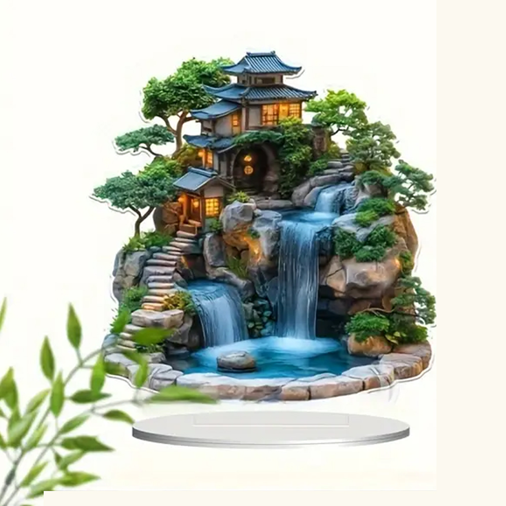 2D Flat, 1pc Bohemian Japanese – Desk Setup Retro Bewertung und Preis