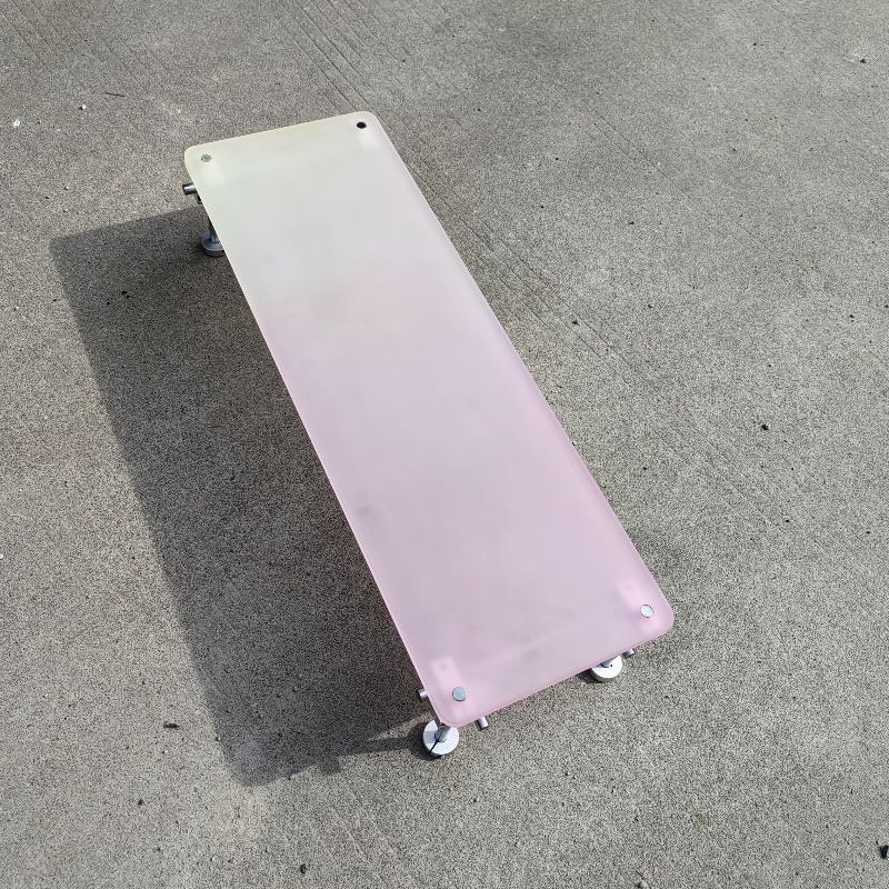 ‌Aesthetic Pink Gradient Acryl – Desk Setup Laptop And Monitor Bewertung und Preis