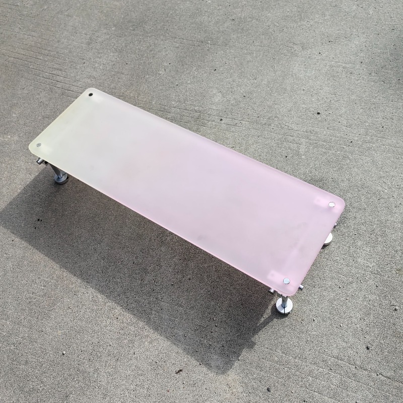 ‌Aesthetic Pink Gradient Acryl – Desk Setup Laptop And Monitor Bewertung und Preis
