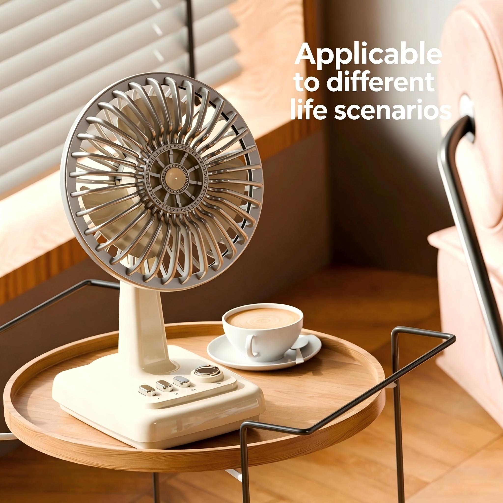 Retro Alloy Desktop Fan 3 Spee – Desk Setup Retro Bewertung und Preis