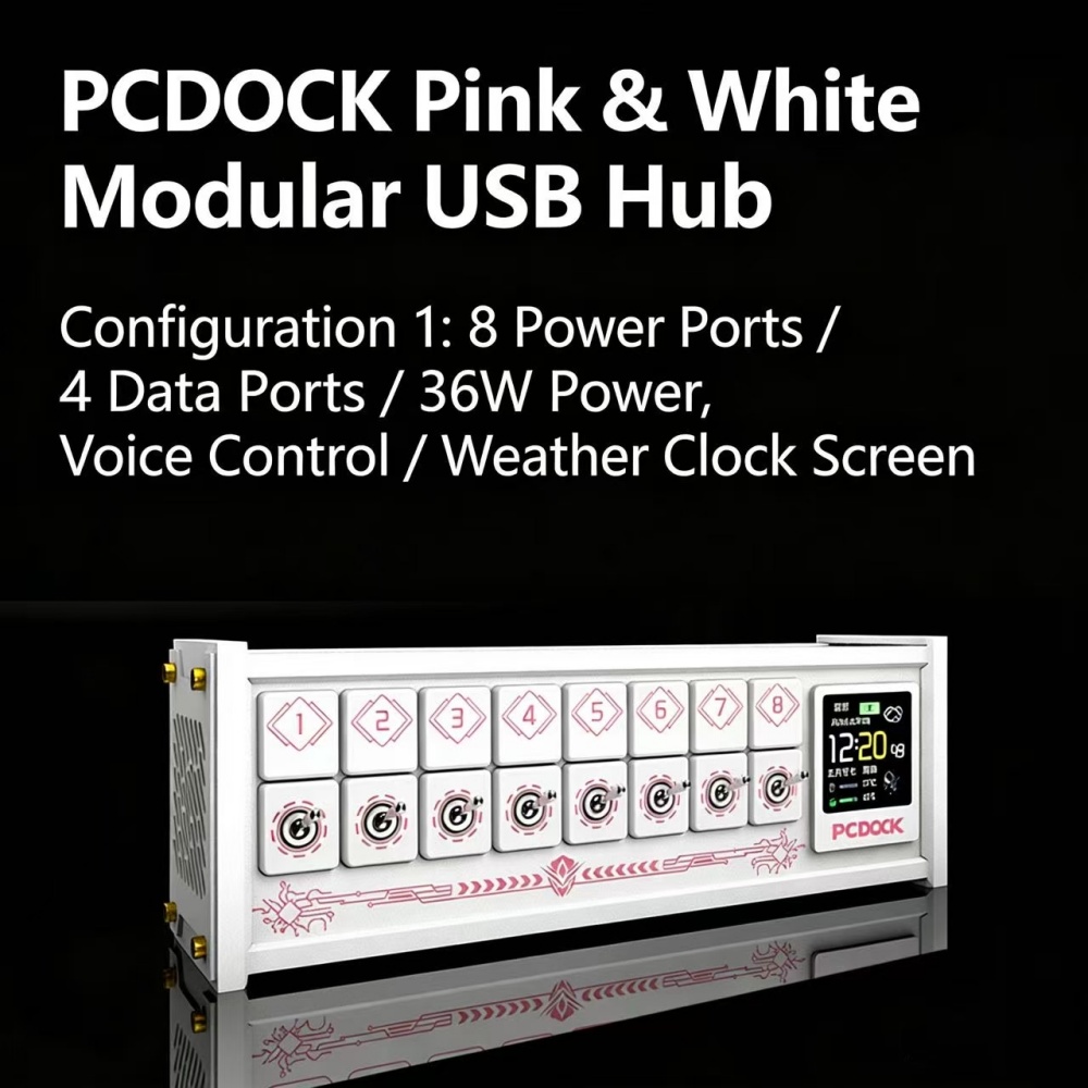 PCDOCK Block USB Desktop Power – Desk Setup Tech Bewertung und Preis