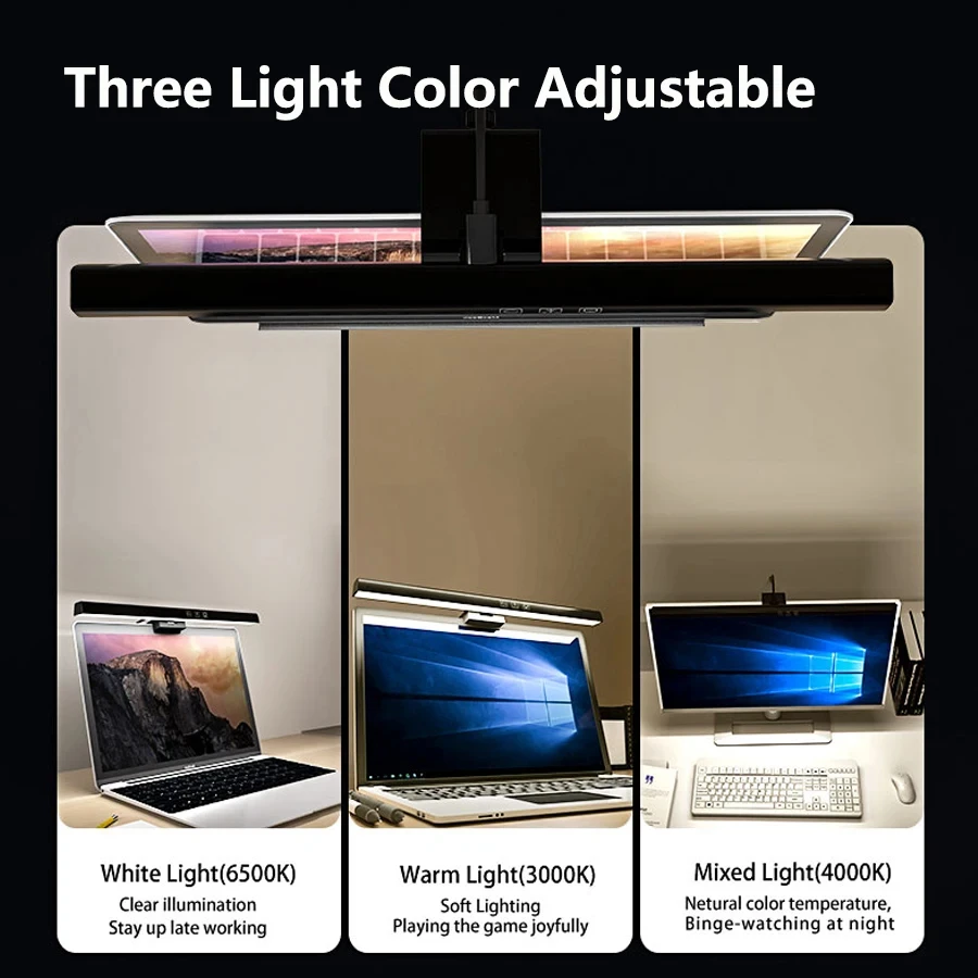 33cm 50cm LED Monitor Light Re – Desk Setup Tech Bewertung und Preis