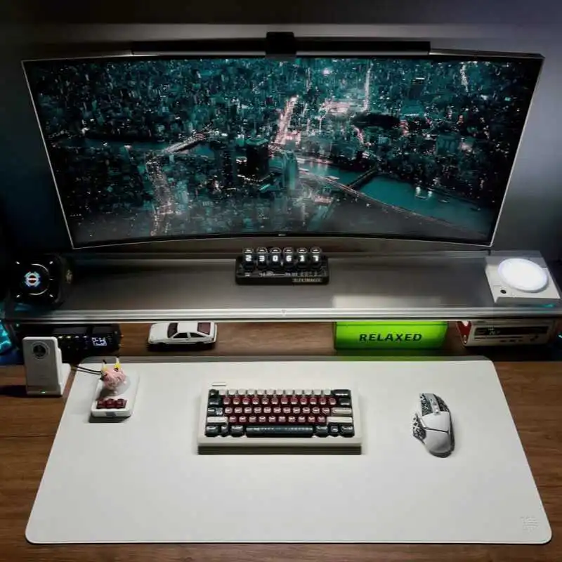 Aluminum Monitor Stand Acrylic – Desk Setup Laptop And Monitor Bewertung und Preis