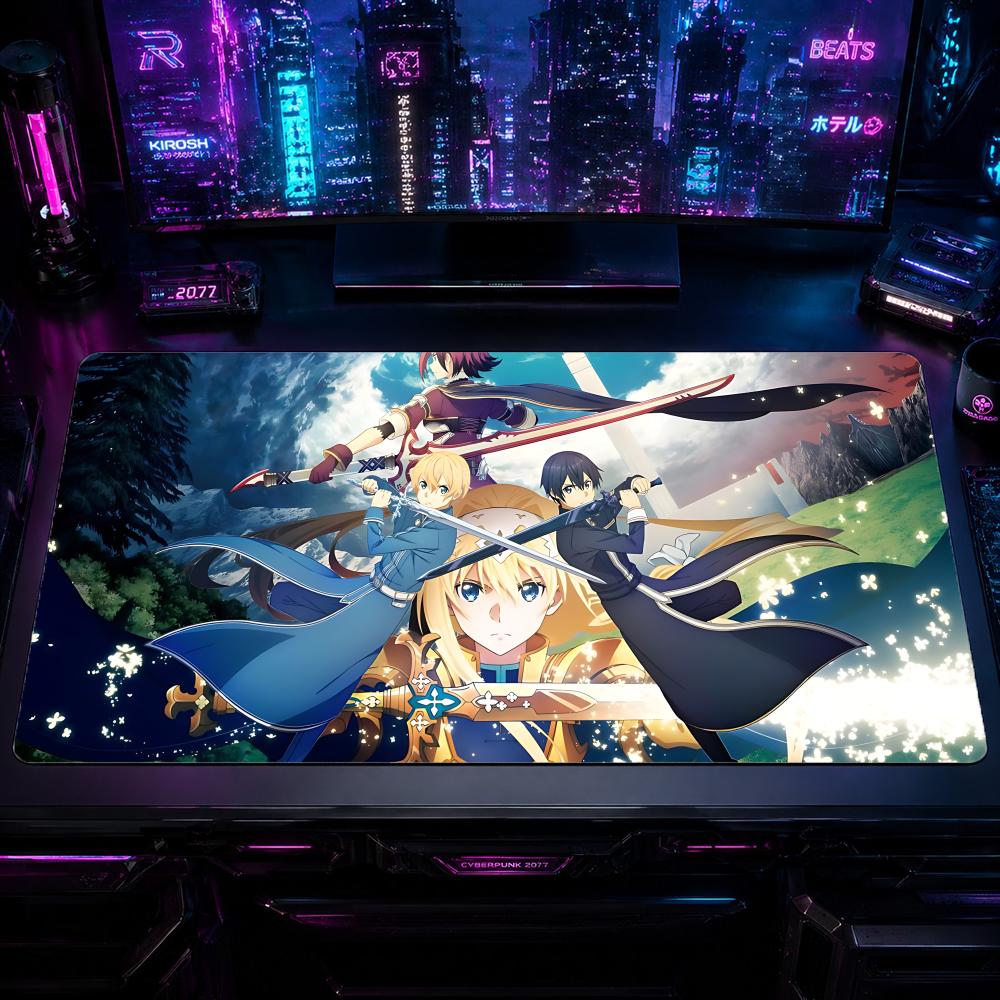 Gaming Mouse Pad SSword Art On – Desk Setup Online Bewertung und Preis