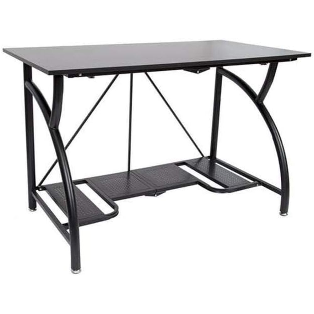 Space-Saving Folding Desk for  – Desk Setup Dual Monitor Bewertung und Preis