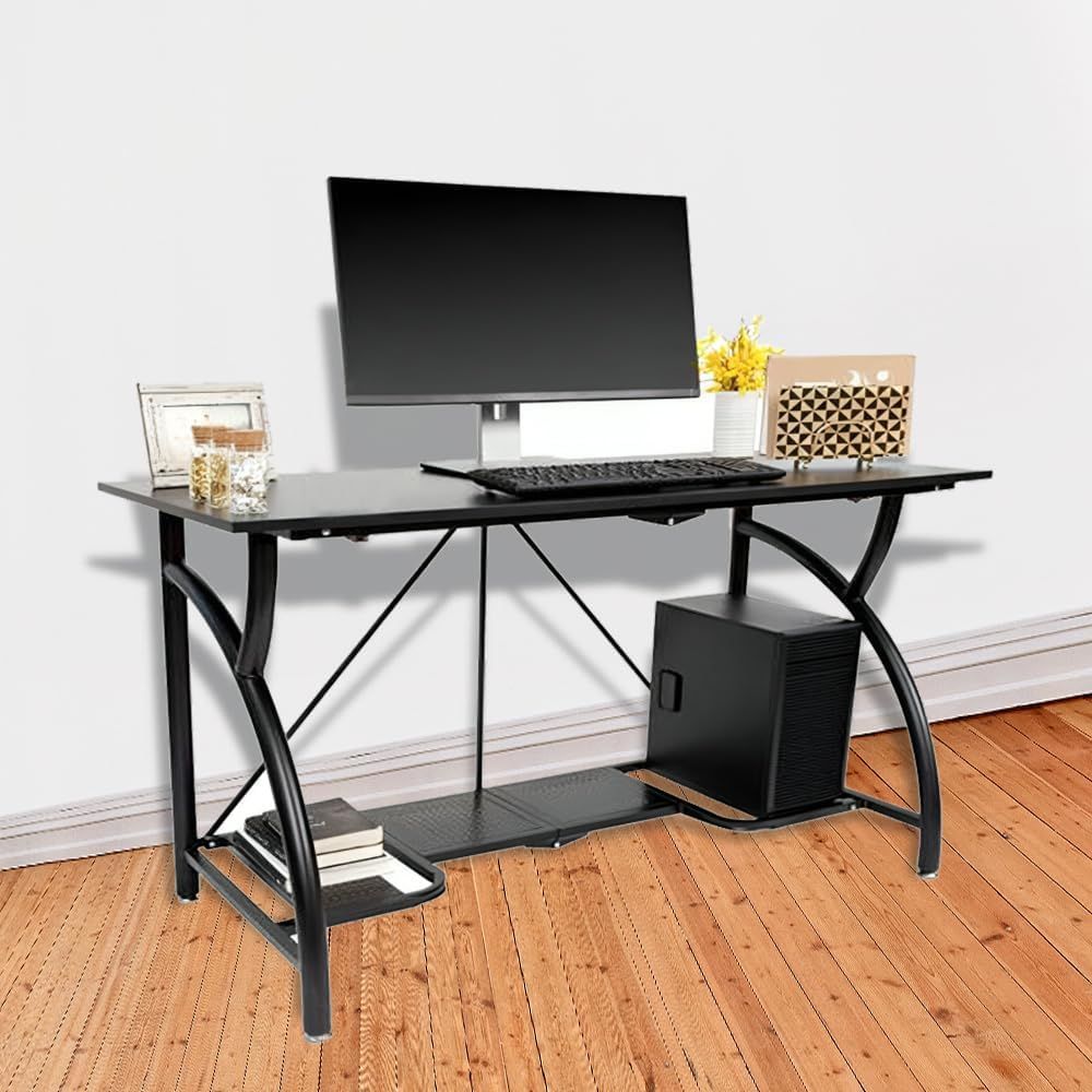Space-Saving Folding Desk for  – Desk Setup Dual Monitor Bewertung und Preis