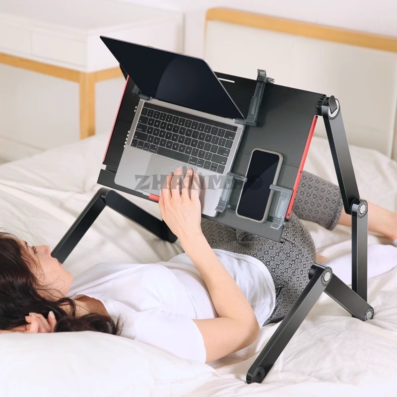 Lying Flat on The Bed, Laptop  – Desk Setup Notebook Bewertung und Preis