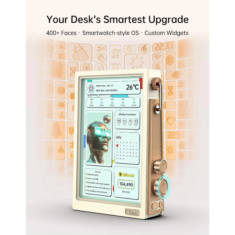 Digital Picture Frame Transpar – Desk Setup Tech Bewertung und Preis