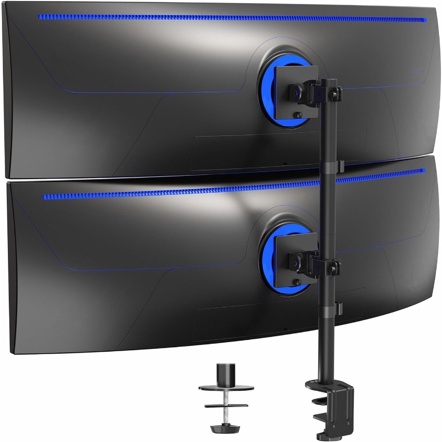 Dual Vertically Stacked UltraW – Desk Setup Dual Monitor Bewertung und Preis